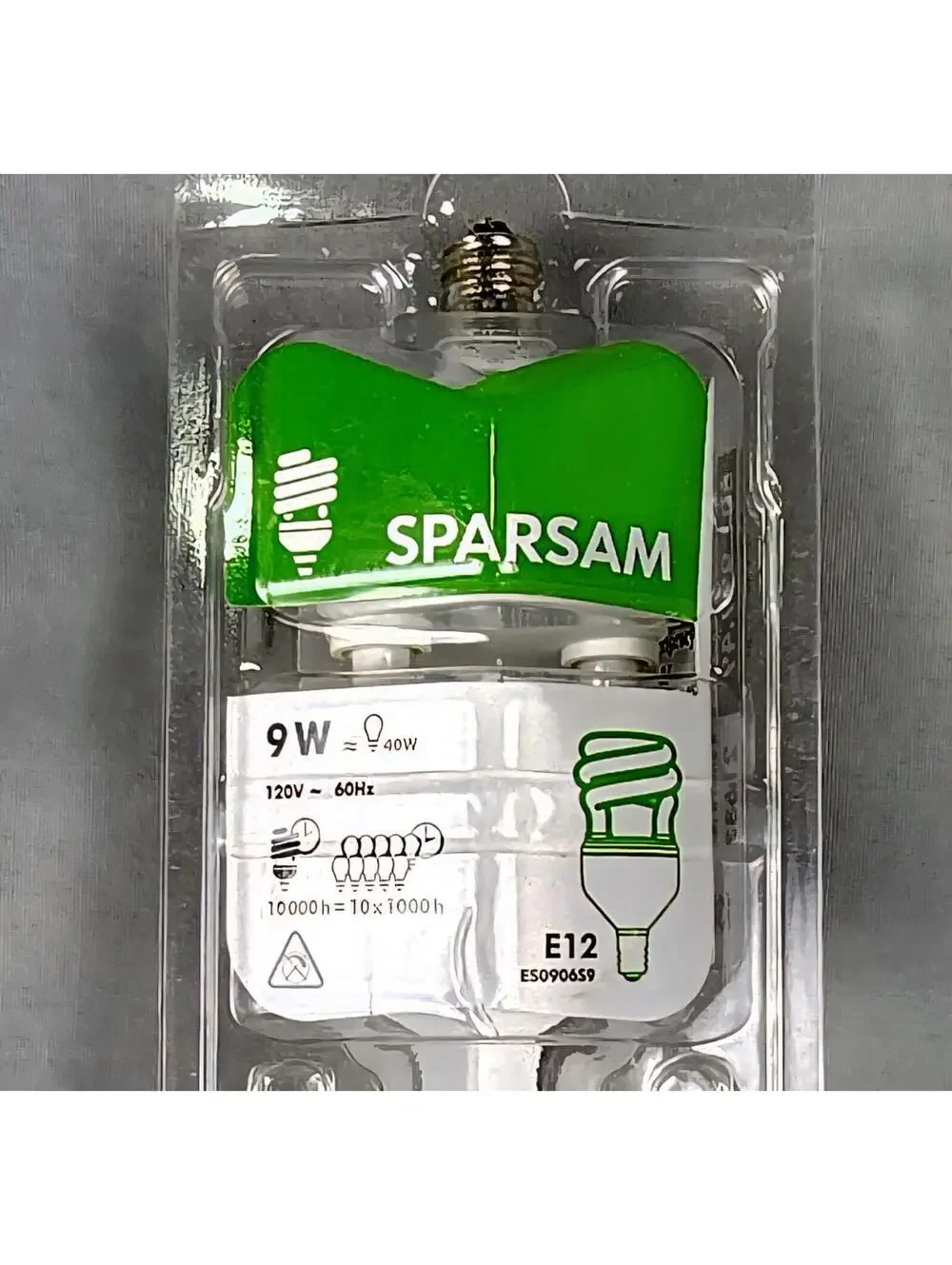 IKEA Sparsam E12 Fluorescent Bulbs 2 Pack Energy Efficient Light Bulbs